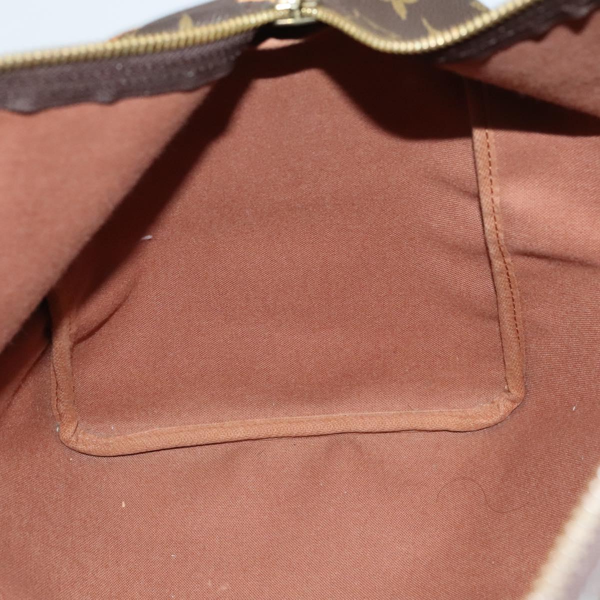 Louis Vuitton Keepall 45, Brown, Canvas, travel