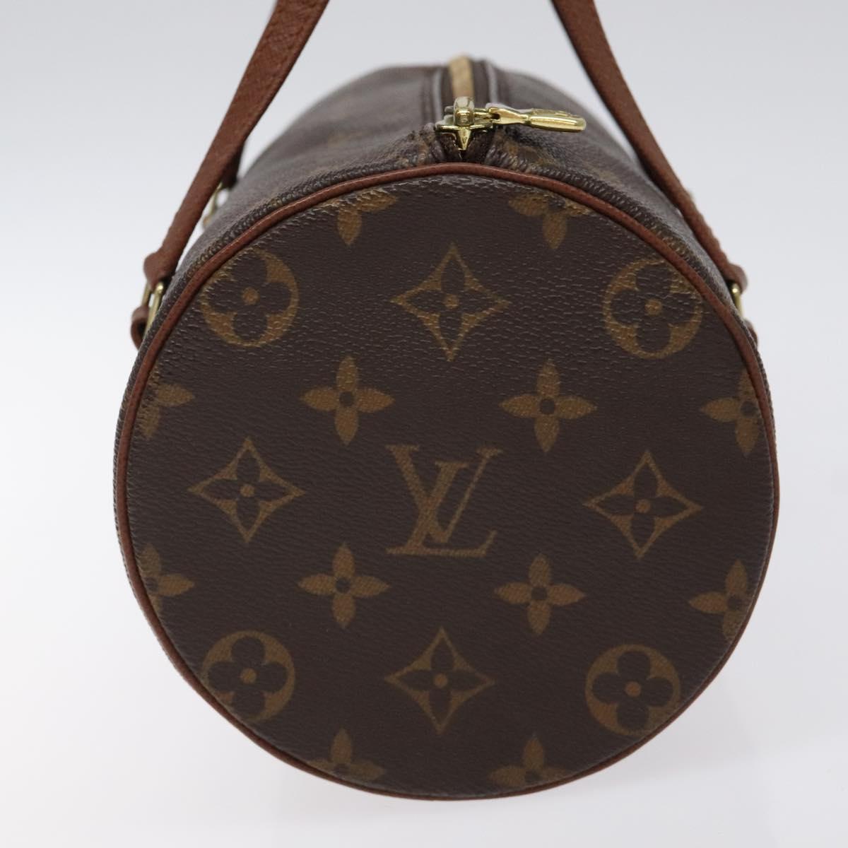 Louis Vuitton Papillon 26, Black, Canvas, handbag