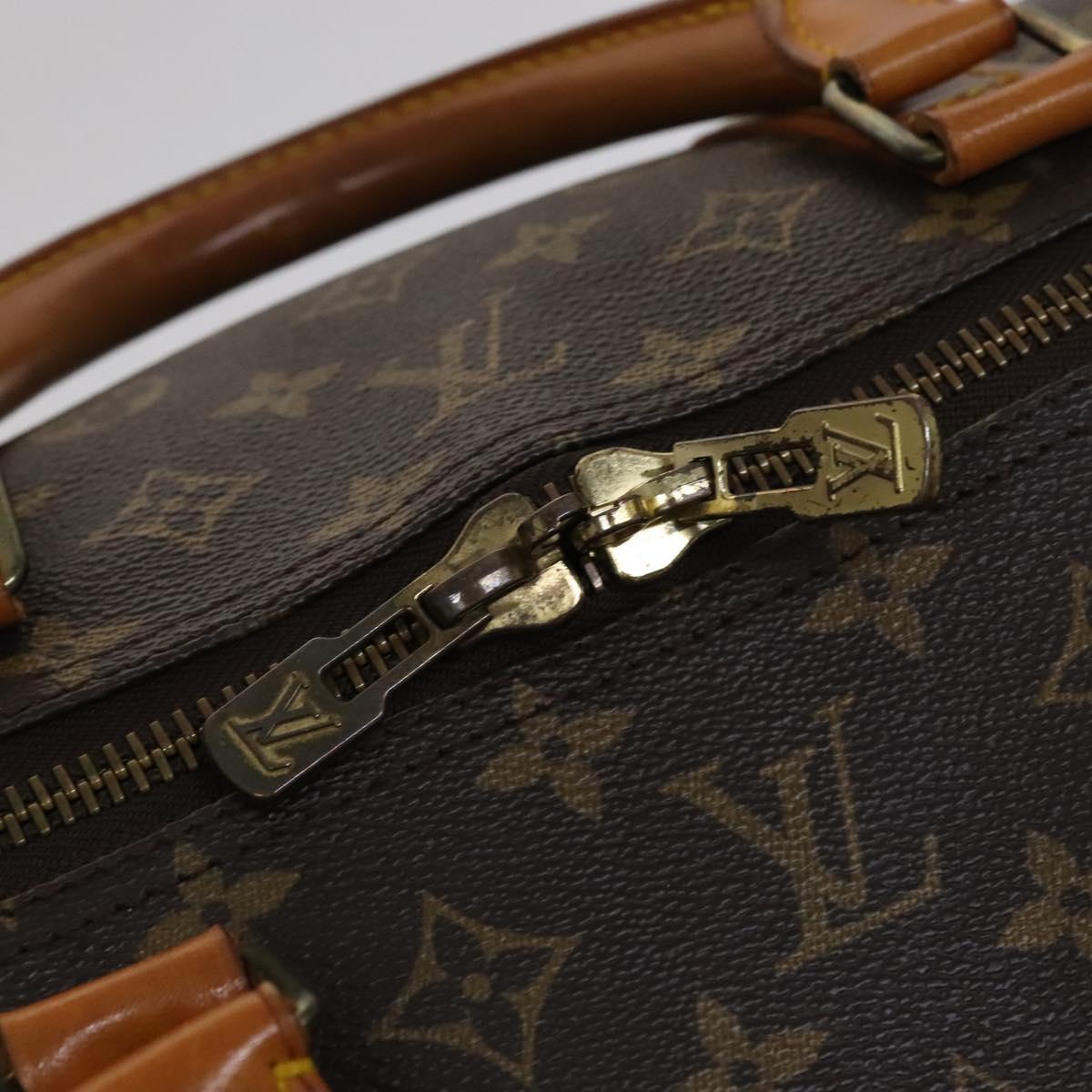 Louis Vuitton Keepall 60, Brown, Canvas, travel
