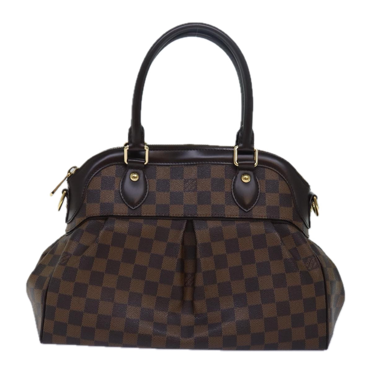 Louis Vuitton Trevi, Brown, Canvas, handbag