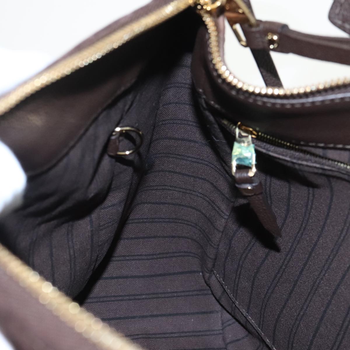 Louis Vuitton Audacieuse, Brown, Leather, handbag
