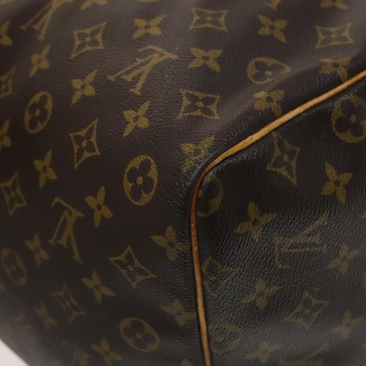 Louis Vuitton Keepall 60, Brown, Canvas, travel