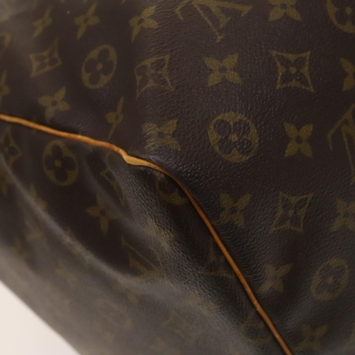 Louis Vuitton Keepall 60, Brown, Canvas, travel