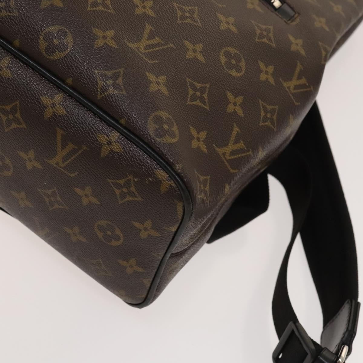 Louis Vuitton Palk, Brown, Canvas, backpack