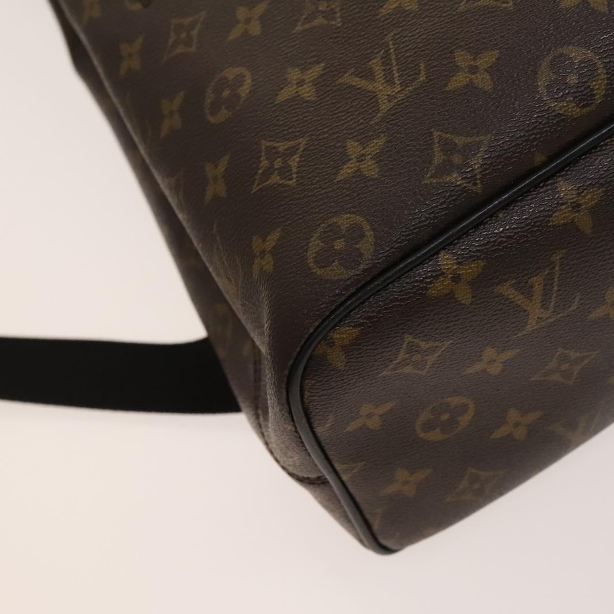 Louis Vuitton Palk, Brown, Canvas, backpack