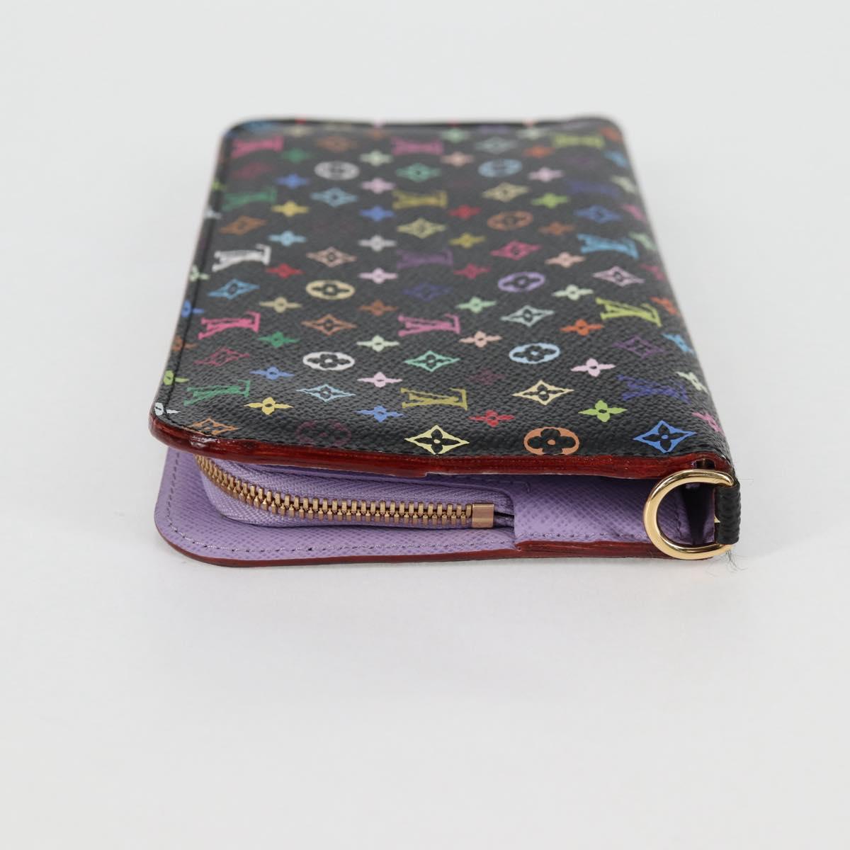 Louis Vuitton Insolite, Black, Canvas, wallet