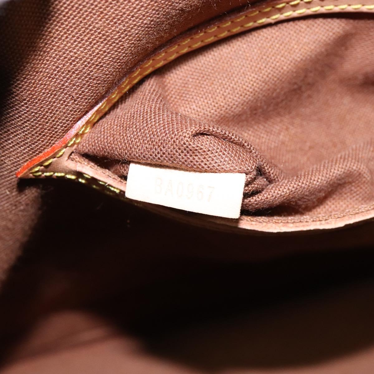 Louis Vuitton Alma, Brown, Canvas, handbag