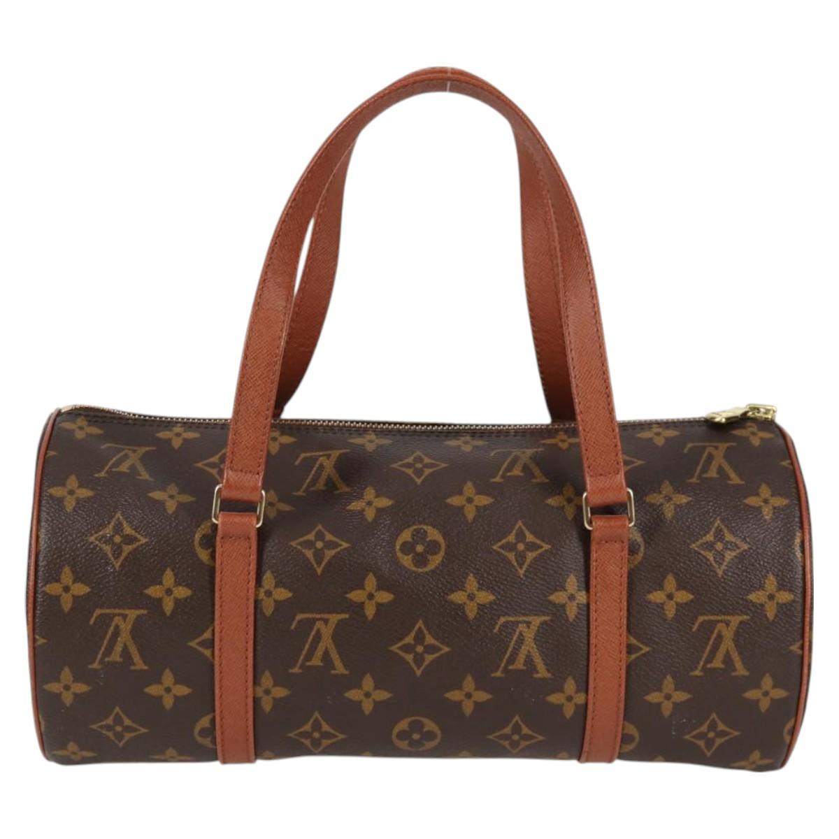 Louis Vuitton Papillon 30, Brown, Canvas, handbag