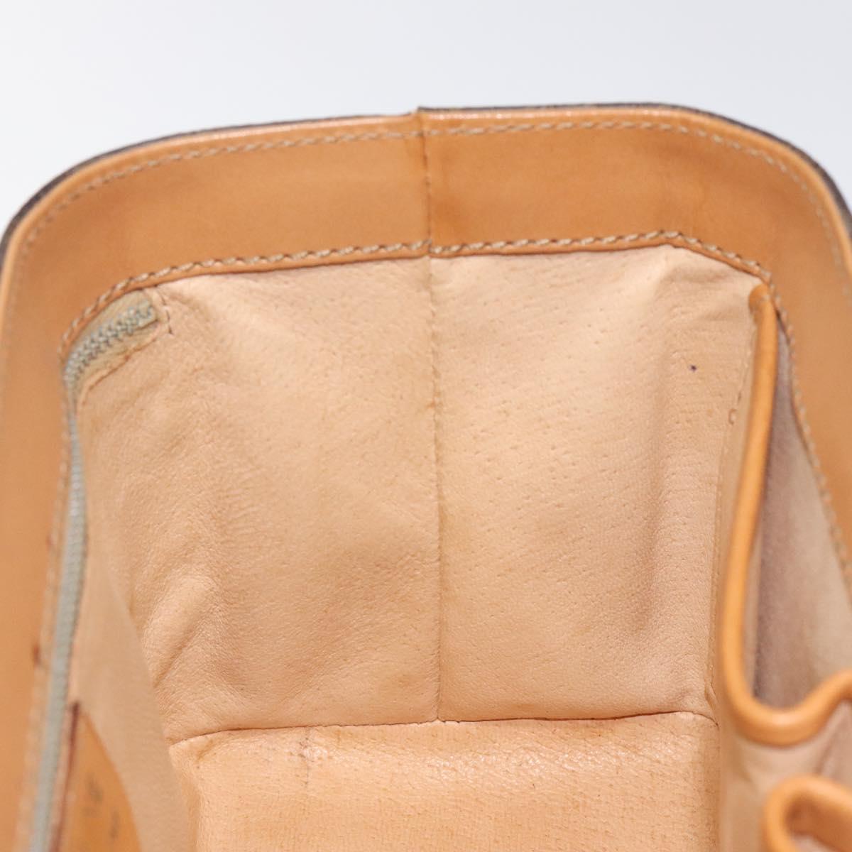 Céline Vanity, Brown, Canvas, handbag