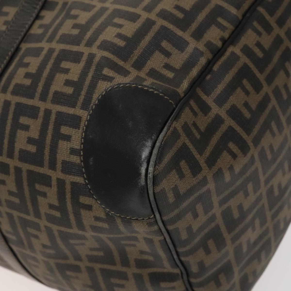 Fendi Zucca, Brown, Canvas, travel