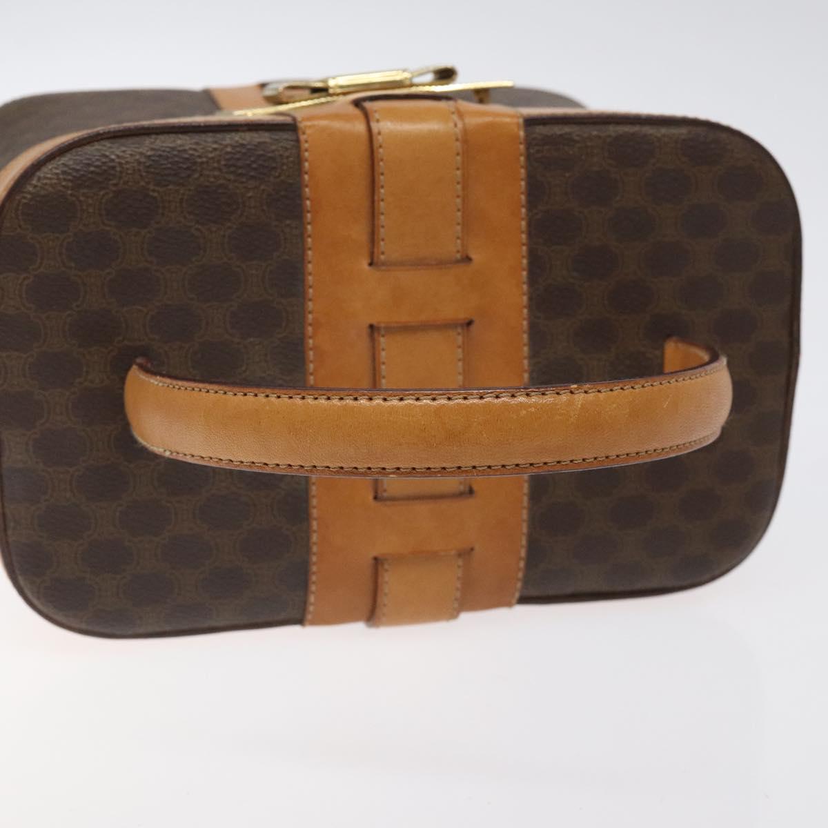 Céline Vanity, Brown, Canvas, handbag