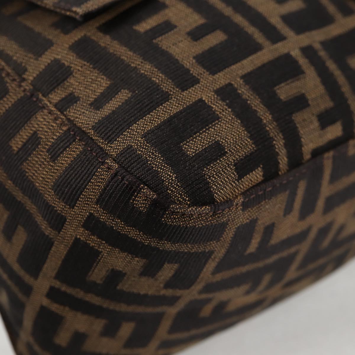 Fendi Mamma Baguette, Black, Canvas, shoulder