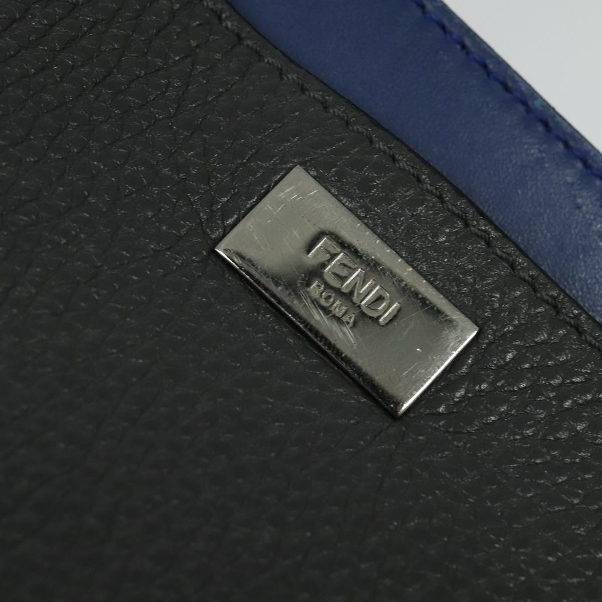 Fendi Peekaboo, Grey, Leather, handbag