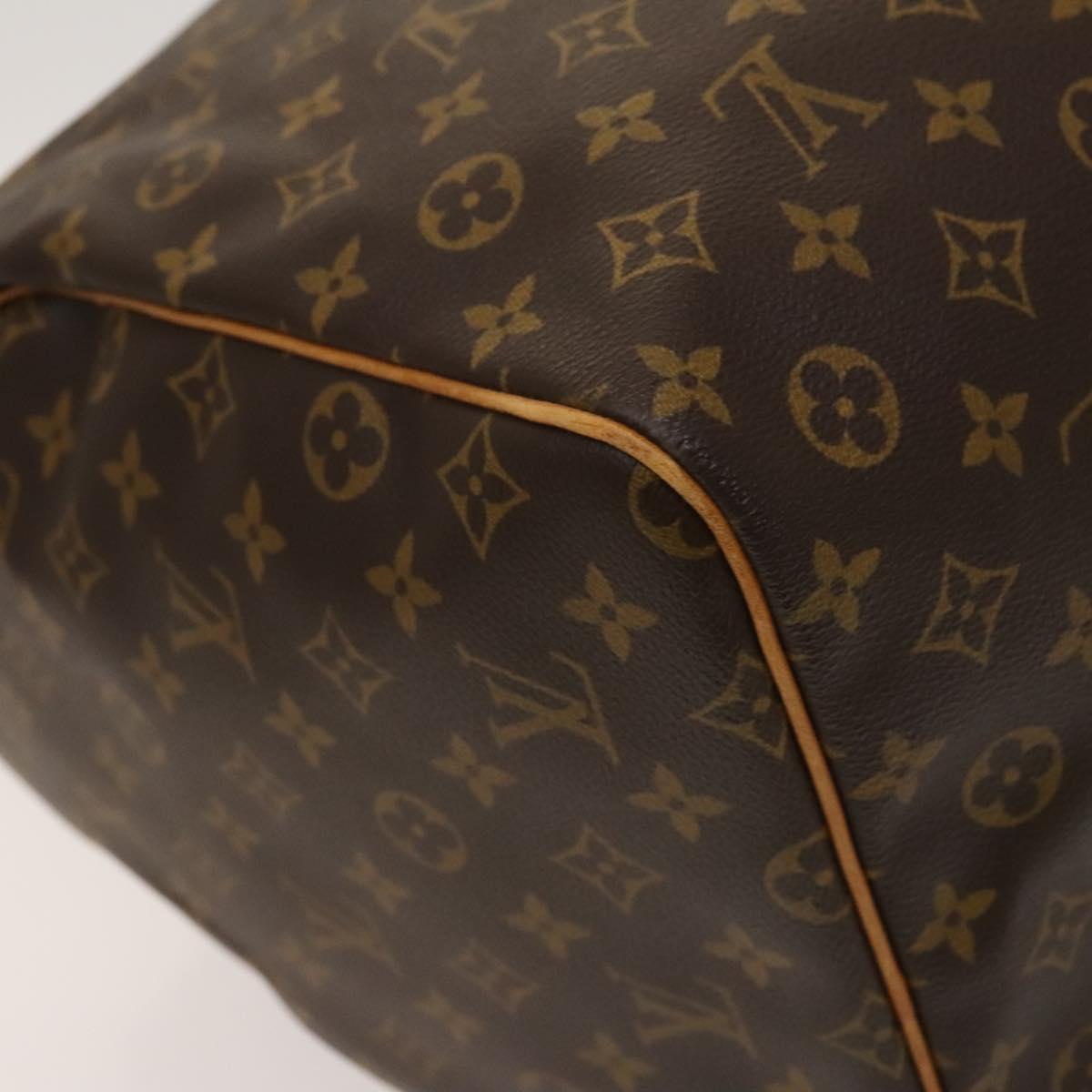 Louis Vuitton Keepall 60, Brown, Canvas, travel