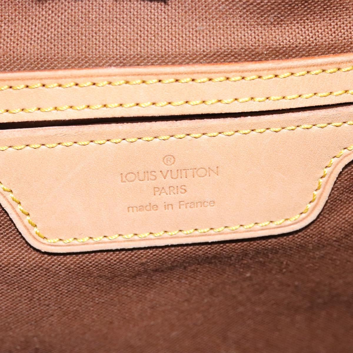 Louis Vuitton Flanerie 45, Brown, Canvas, shoulder