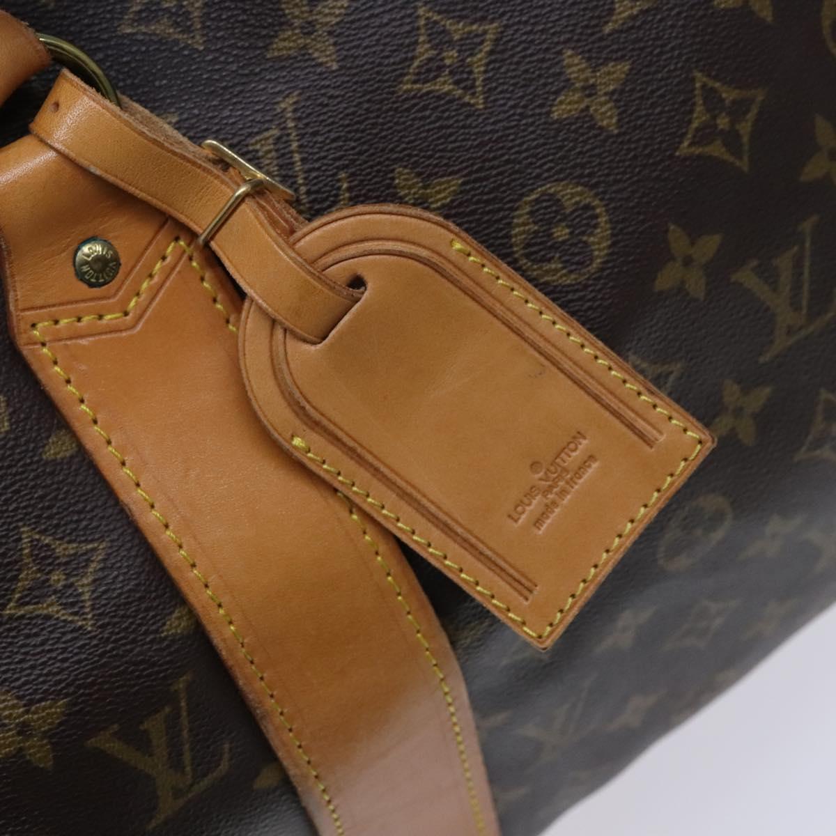Louis Vuitton Sac Polochon, Brown, Canvas, travel