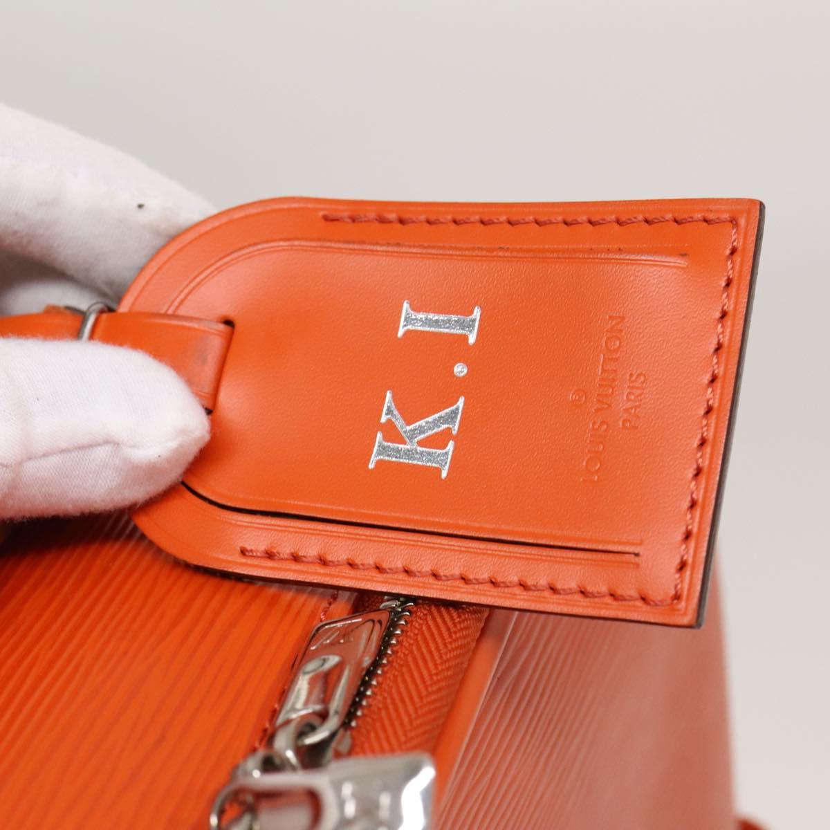 Louis Vuitton Pegase, Orange, Leather, travel