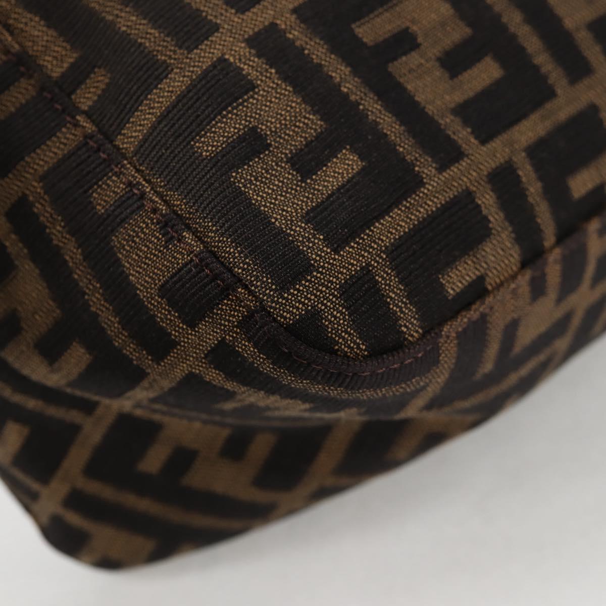 Fendi Mamma Baguette, Black, Canvas, shoulder