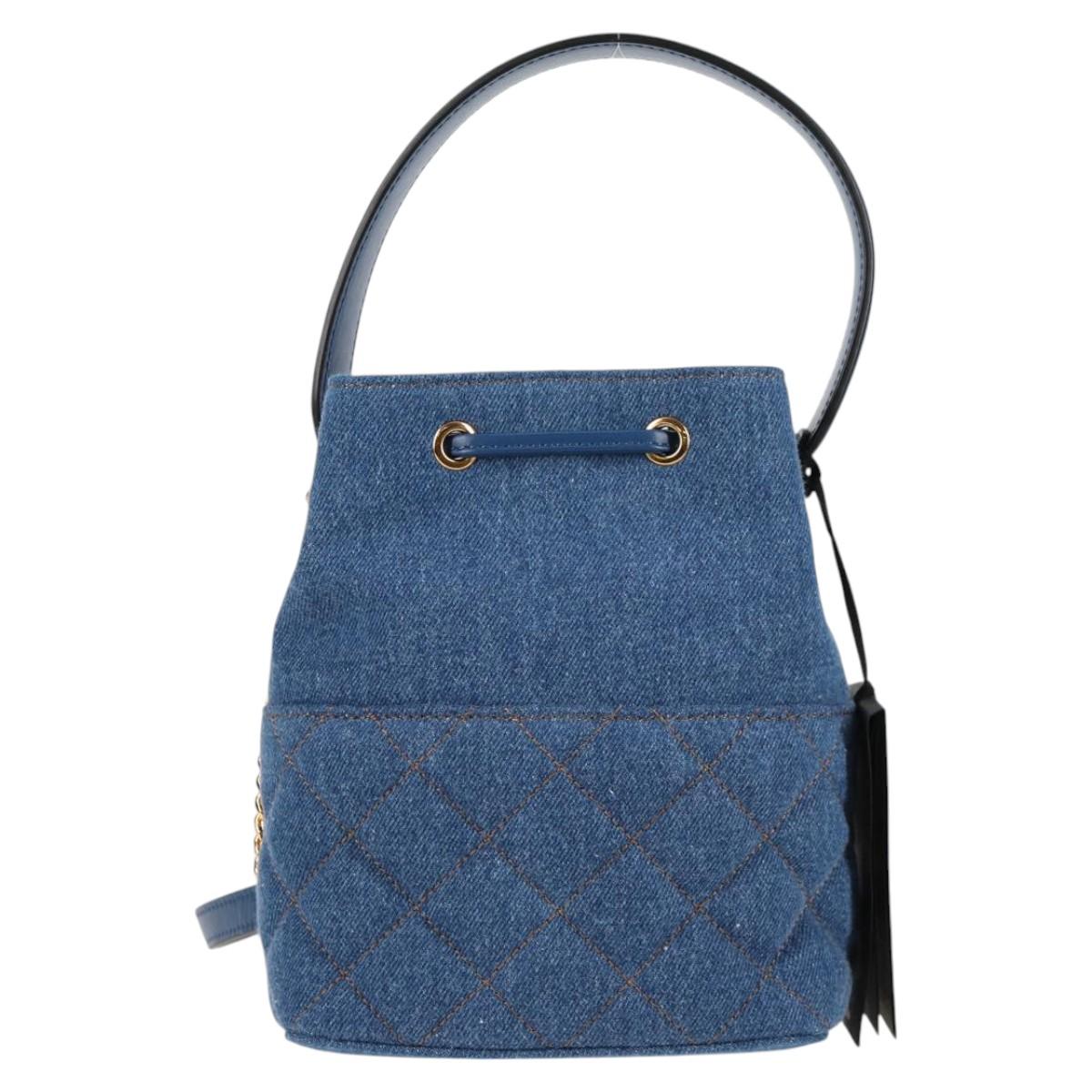 Versace Medusa, Blue, Denim - Jeans, handbag