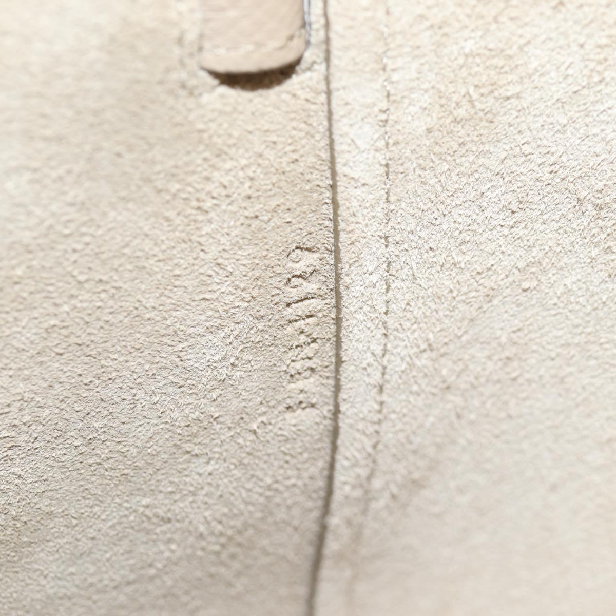 Céline Belt, Beige, Leather, handbag