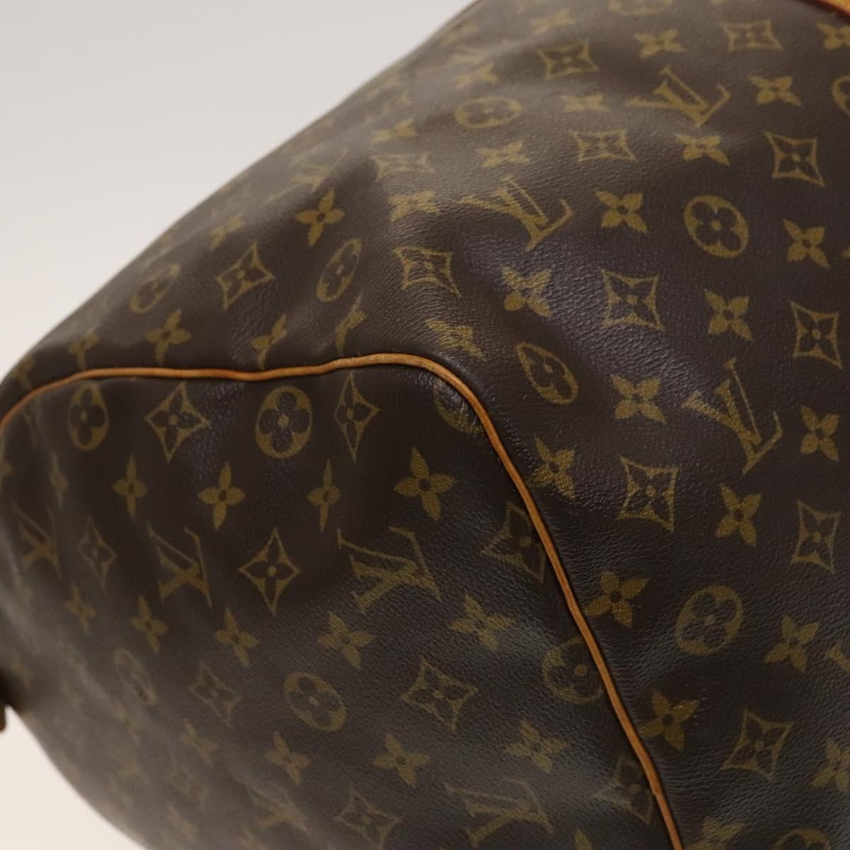 Louis Vuitton Keepall 60, Brown, Canvas, travel