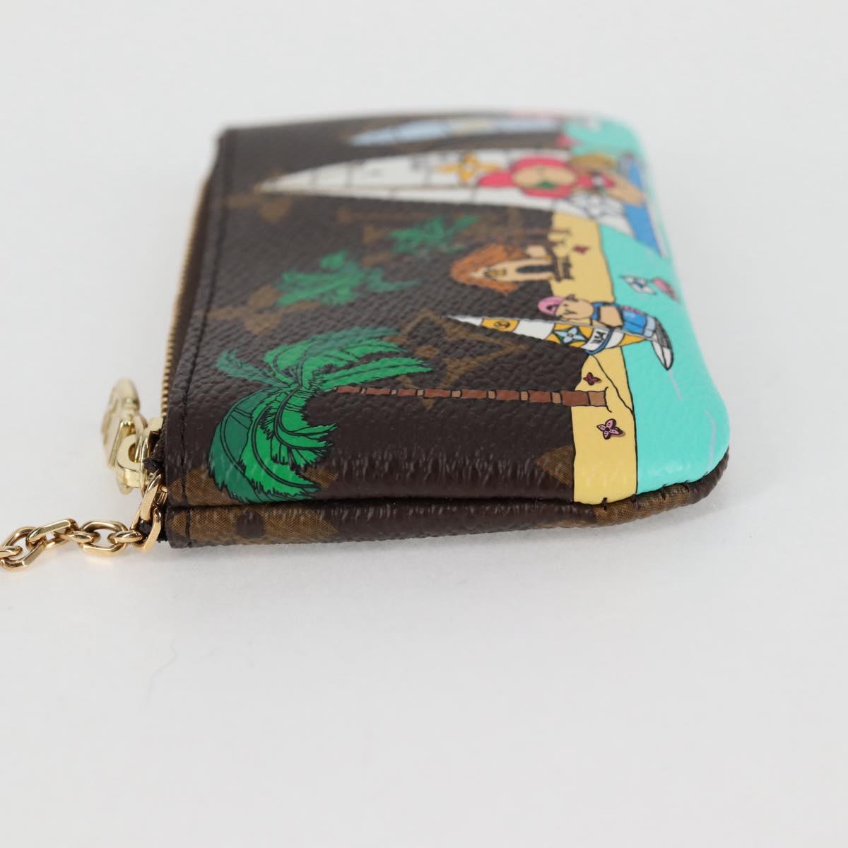 Louis Vuitton Vivienne, Brown, Canvas, wallet