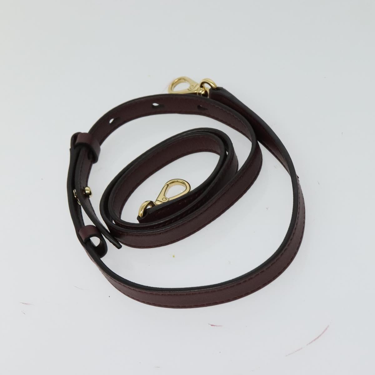 Salvatore Ferragamo Studio, Burgundy, Leather, handbag