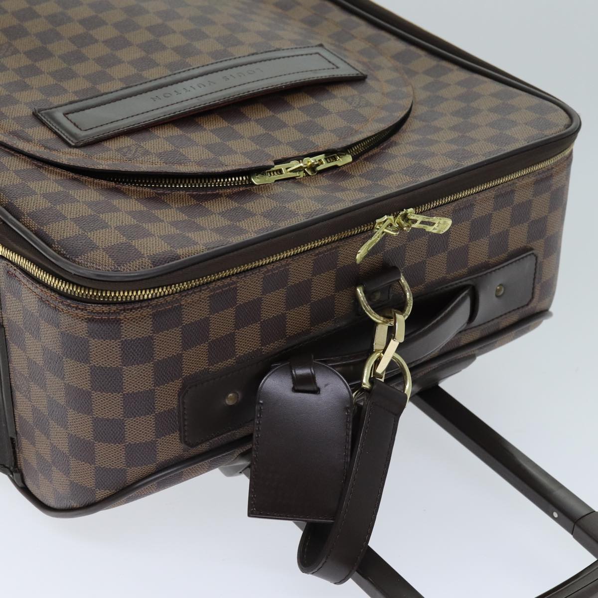 Louis Vuitton Pégase Valise légère 55 Business, Brown, Canvas, travel