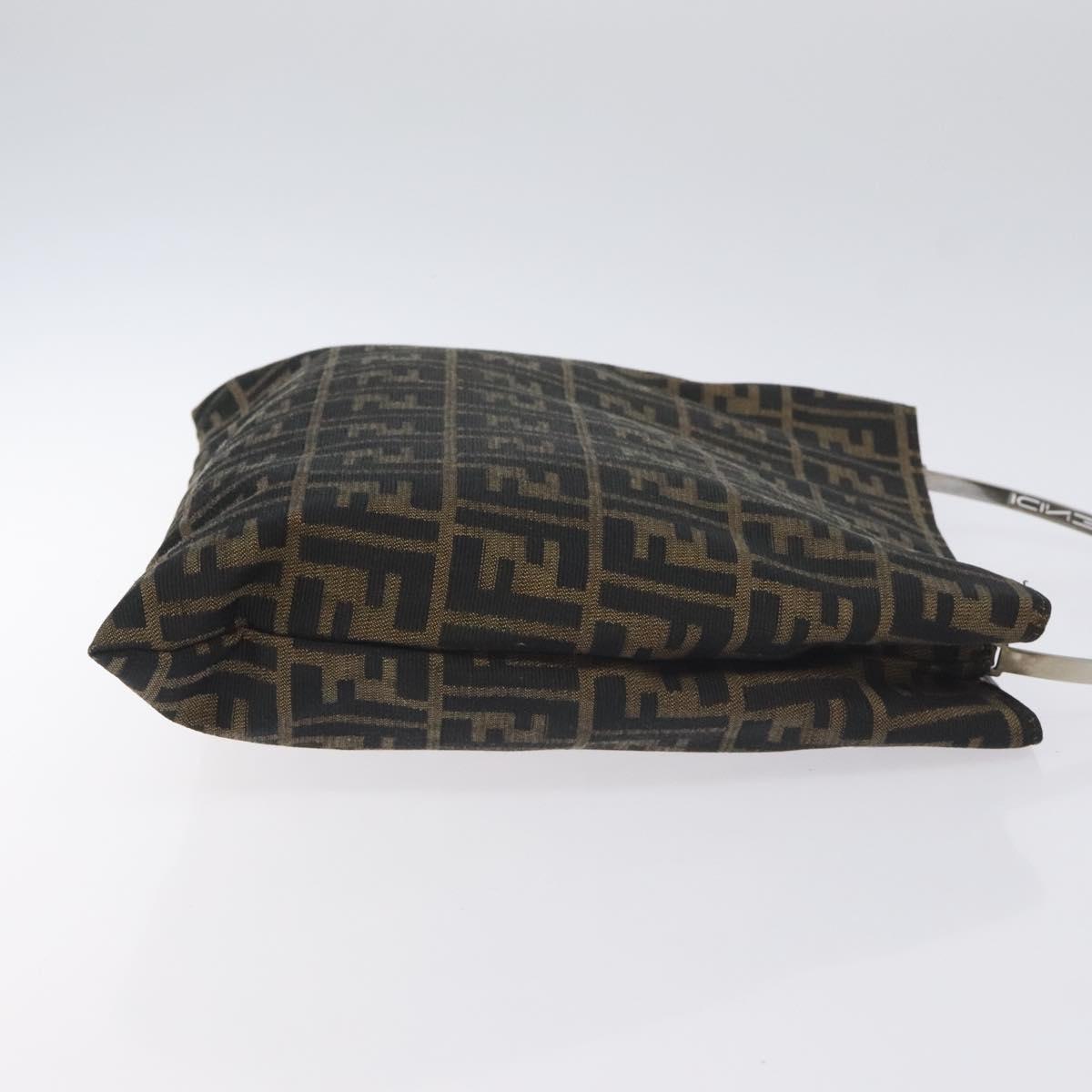 Fendi Zucca, Brown, Canvas, handbag