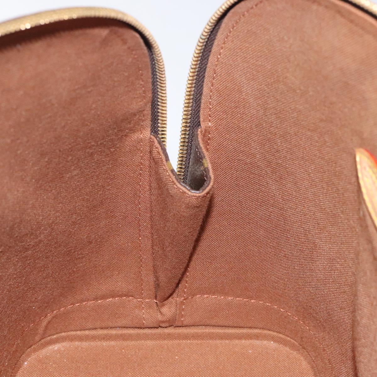 Louis Vuitton Alma, Brown, Canvas, handbag