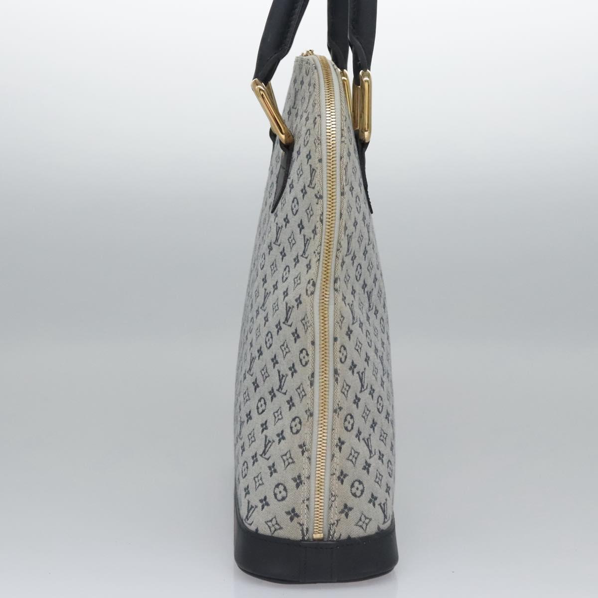 Louis Vuitton Alma, Grey, Canvas, handbag