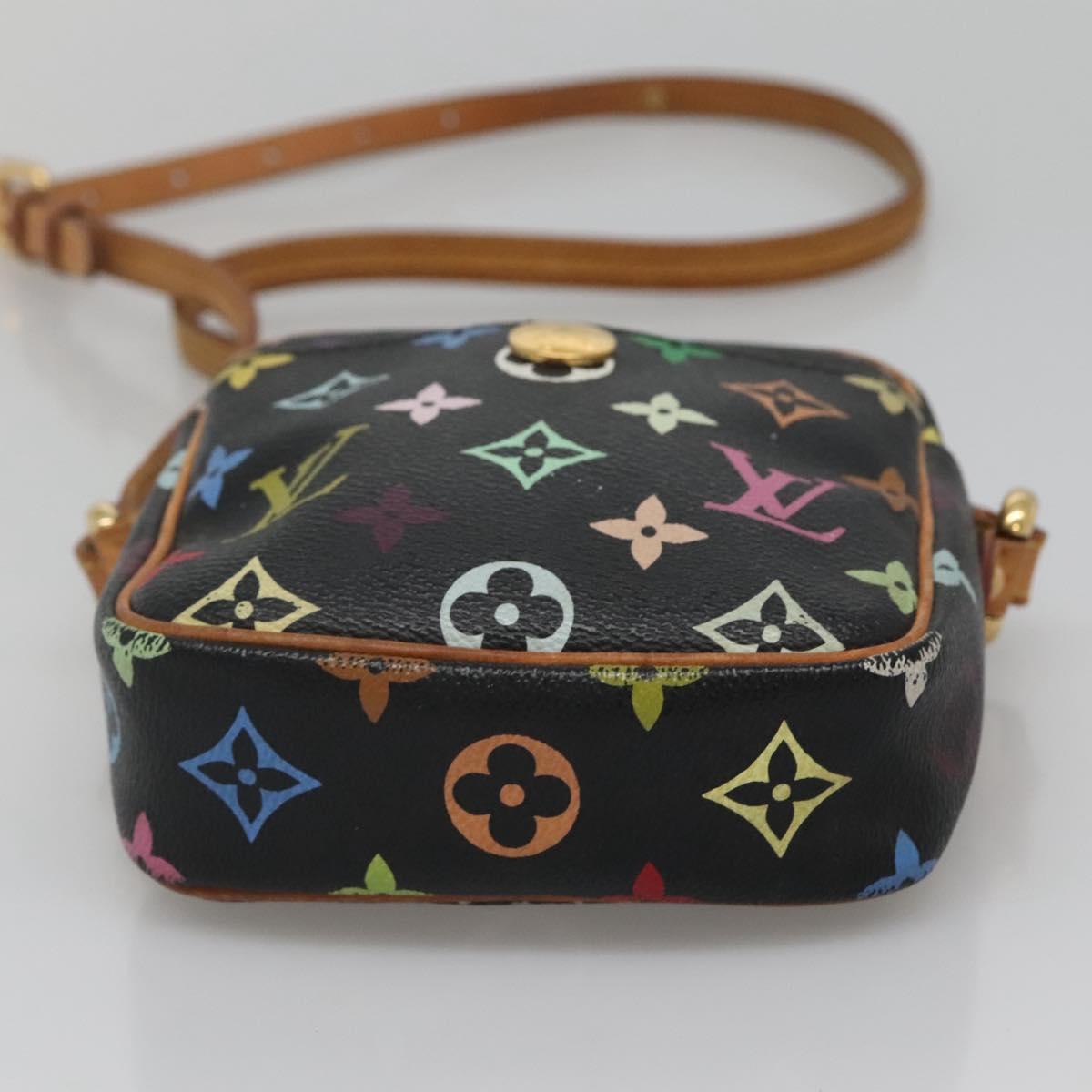Louis Vuitton Rift, Black, Canvas, shoulder
