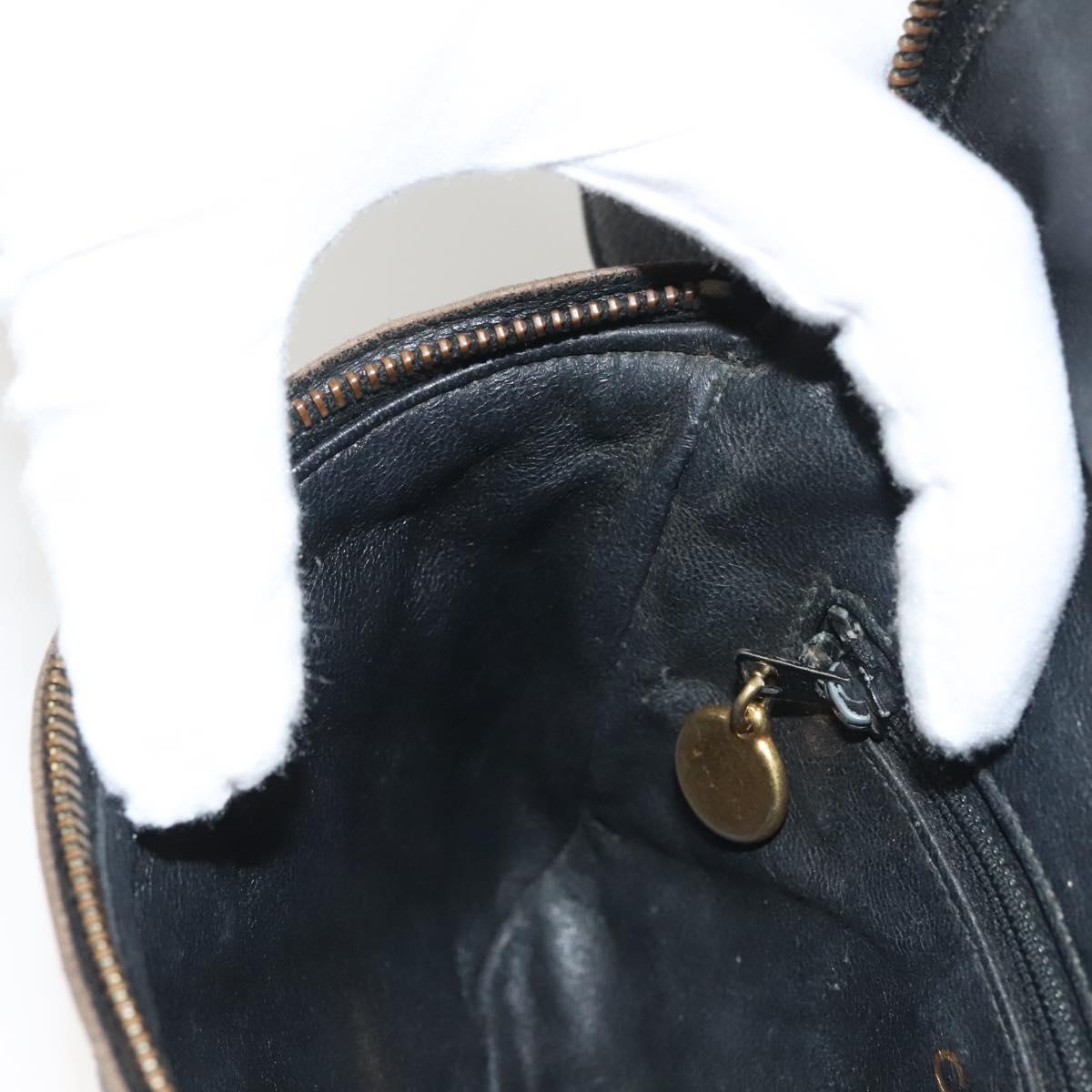 Chanel Vintage, Black, Leather, shoulder