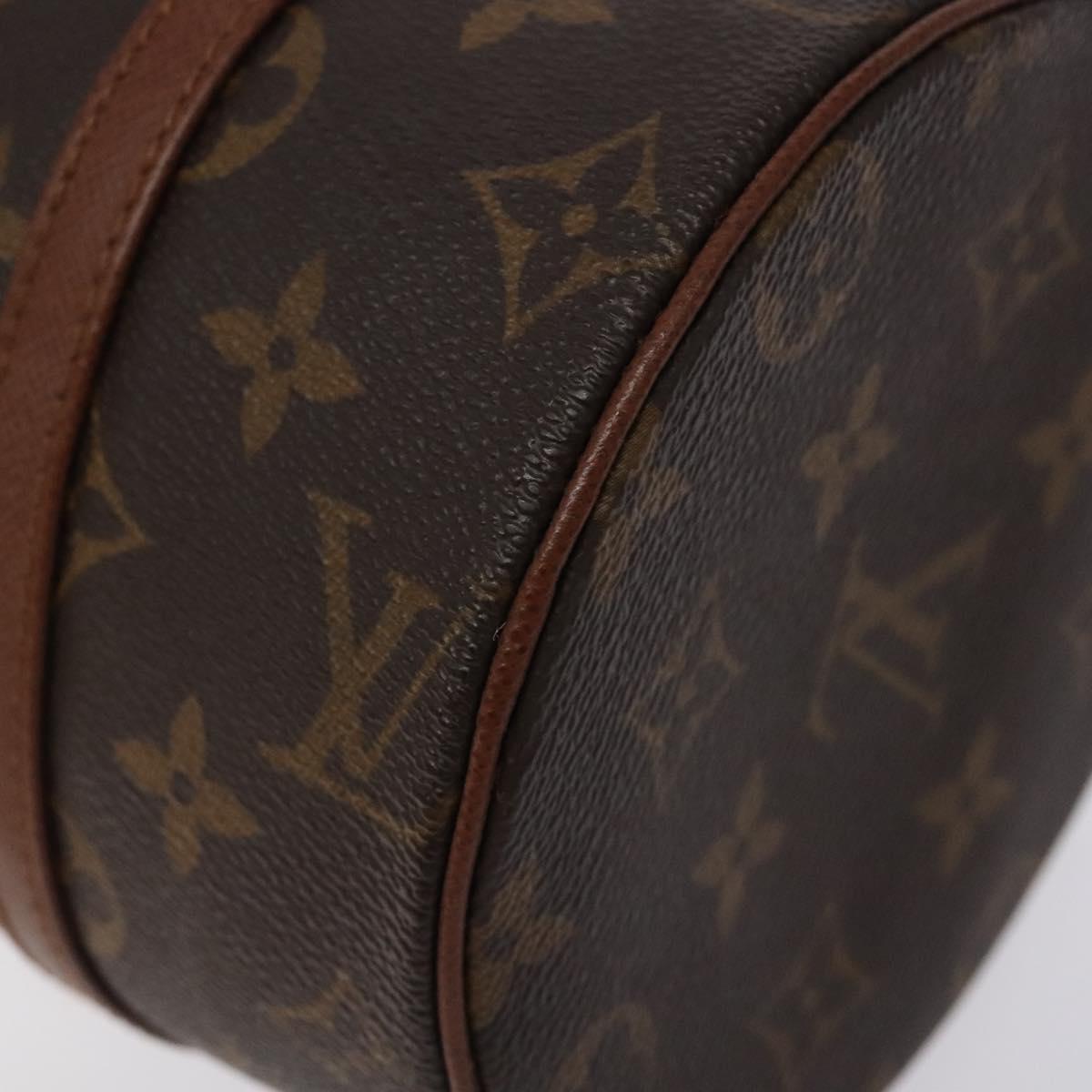 Louis Vuitton Papillon 26, Black, Canvas, handbag