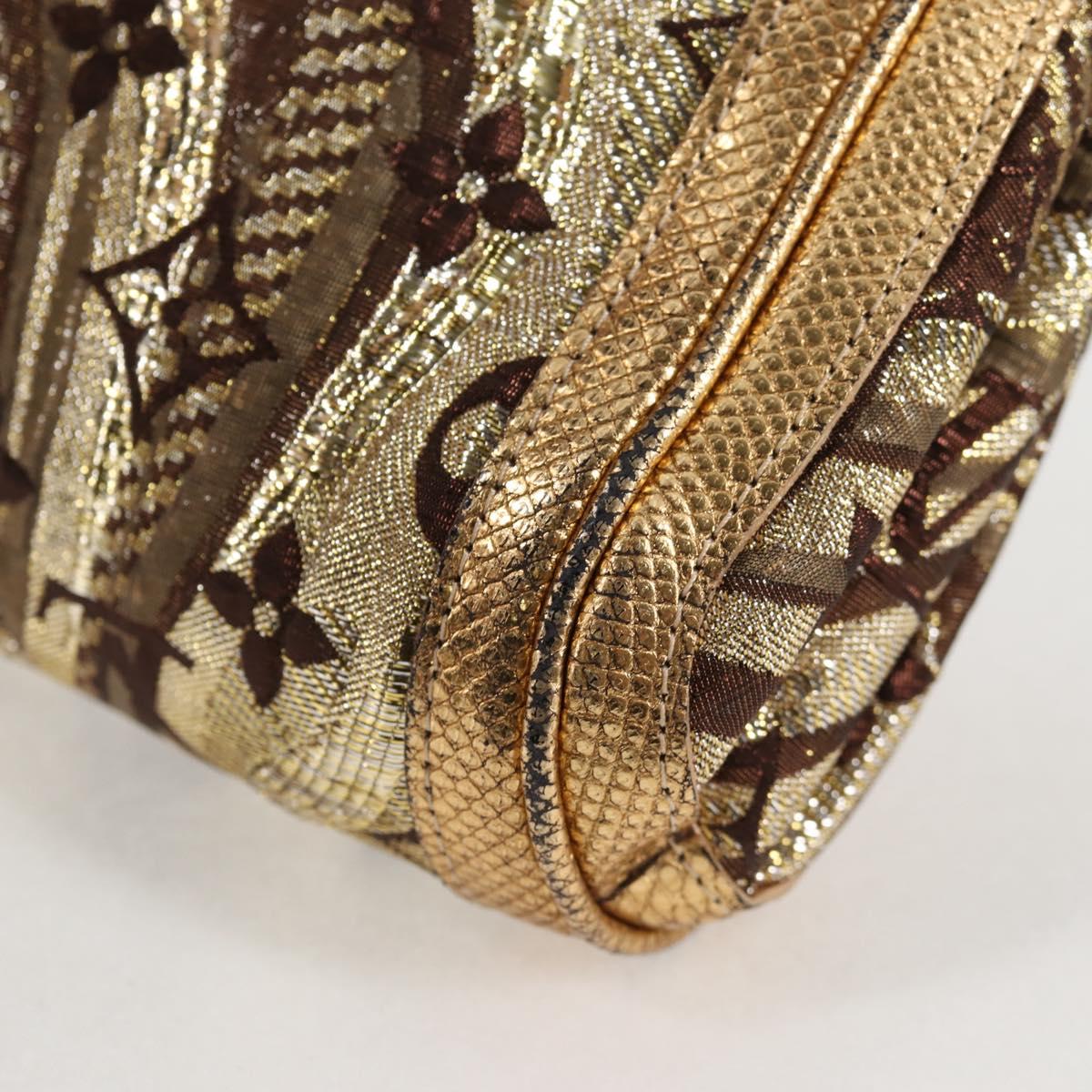 Louis Vuitton, Gold, Canvas, clutch