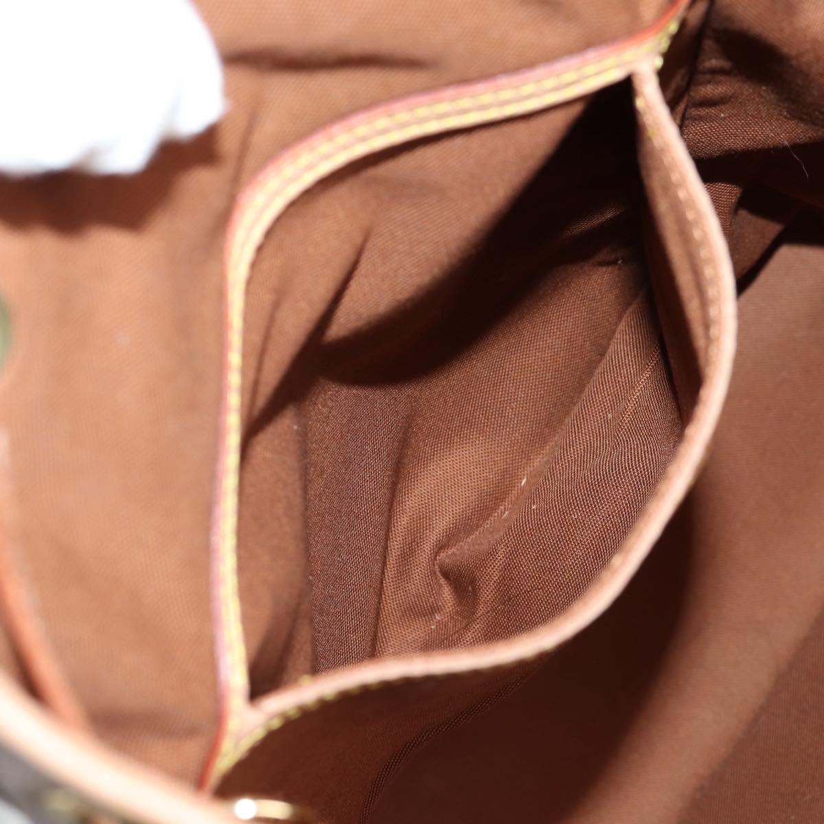 Louis Vuitton Montsouris GM, Brown, Canvas, backpack