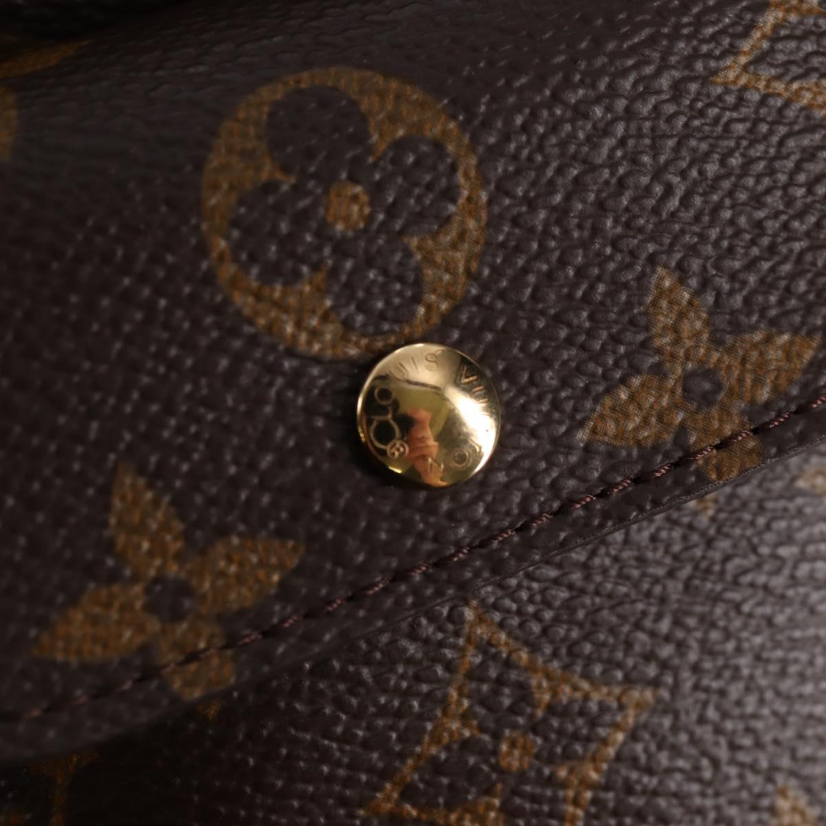 Louis Vuitton Partition, Brown, Canvas, clutch