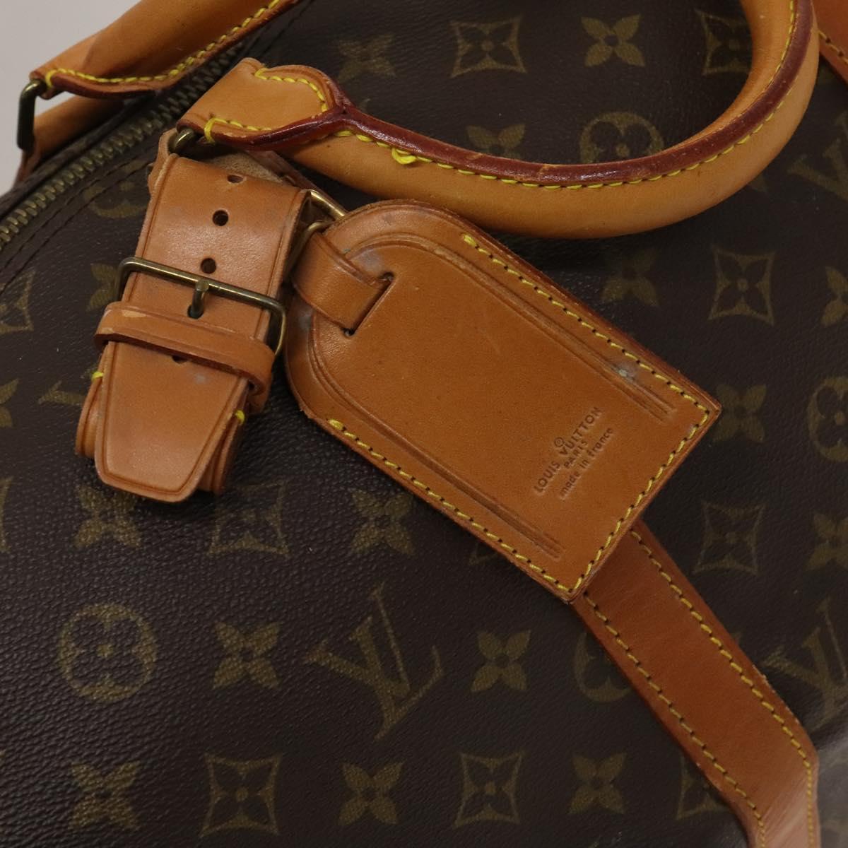 Louis Vuitton Keepall 50, Brown, Canvas, travel