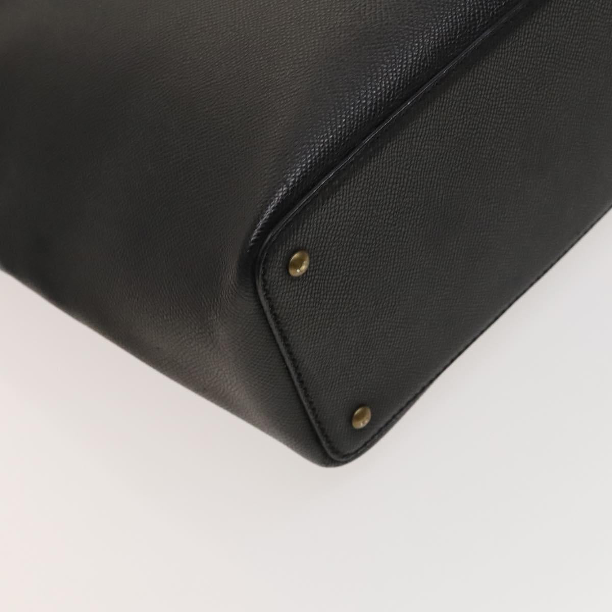 Chanel Cabas, Black, Leather, tote
