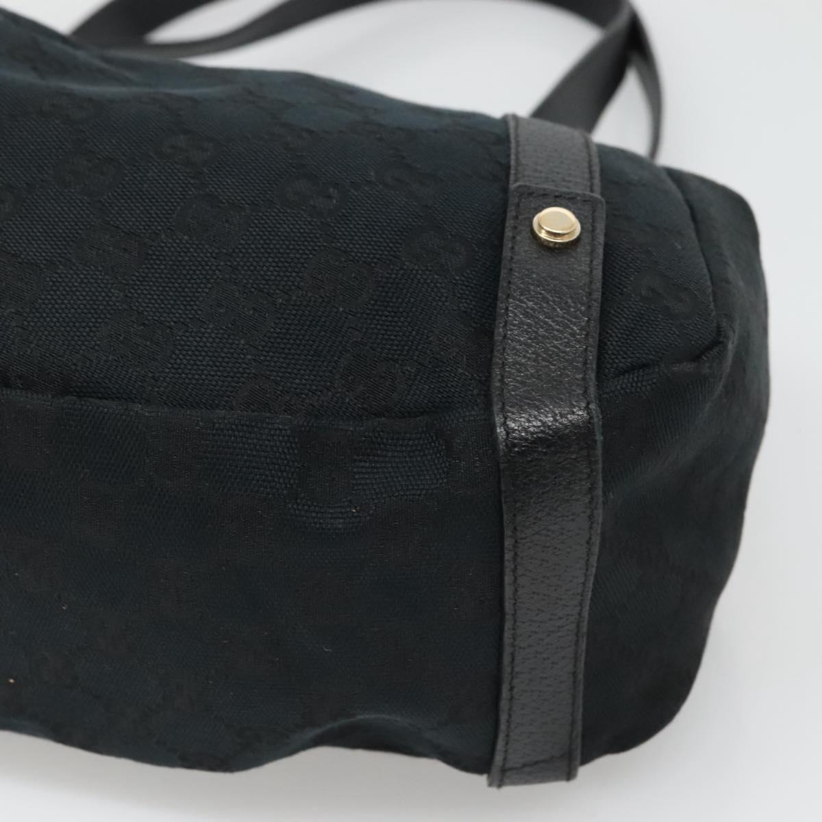 Gucci Abbey, Black, Canvas, tote