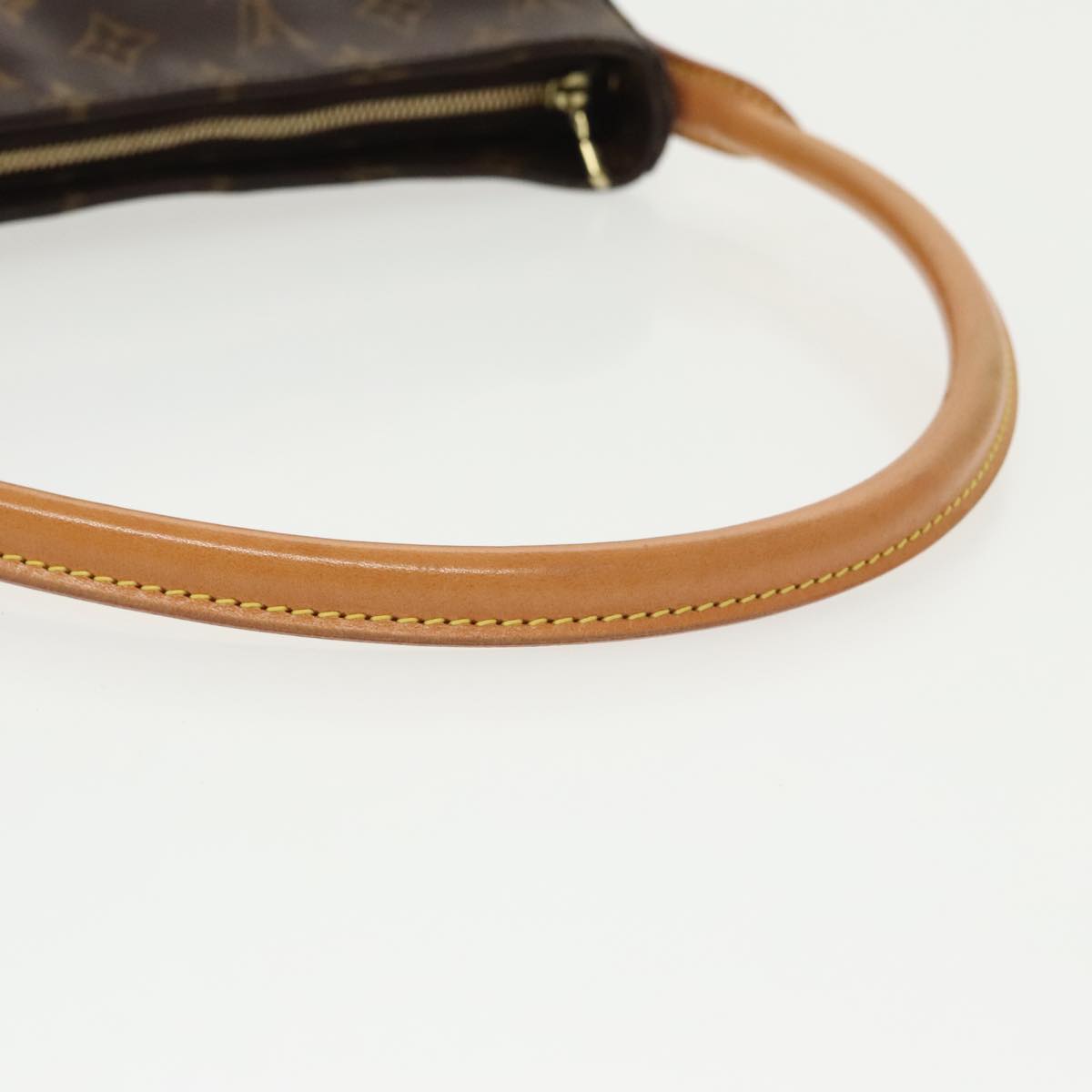 Louis Vuitton Looping GM, Brown, Canvas, handbag
