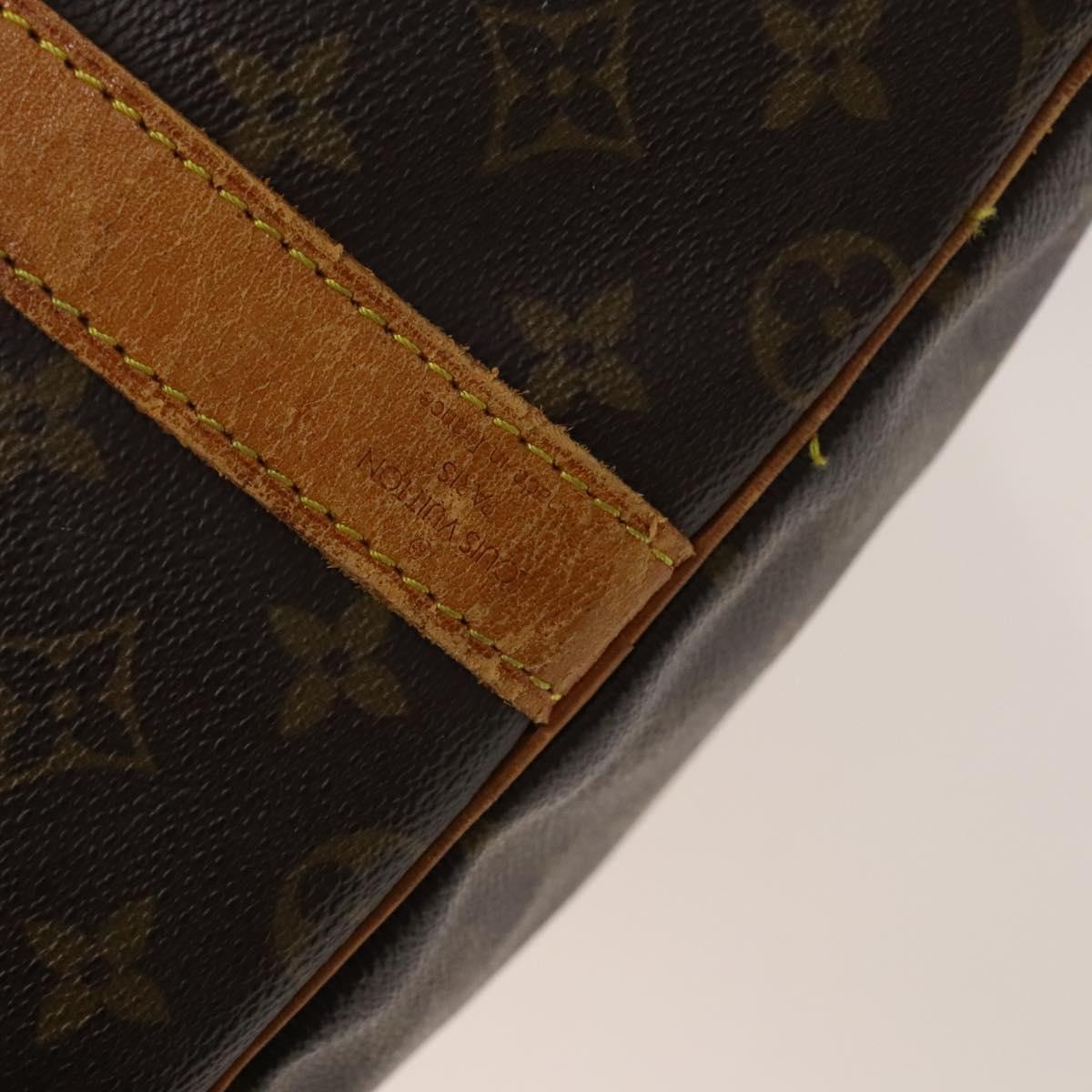 Louis Vuitton Keepall Bandoulière 60, Brown, Canvas, travel