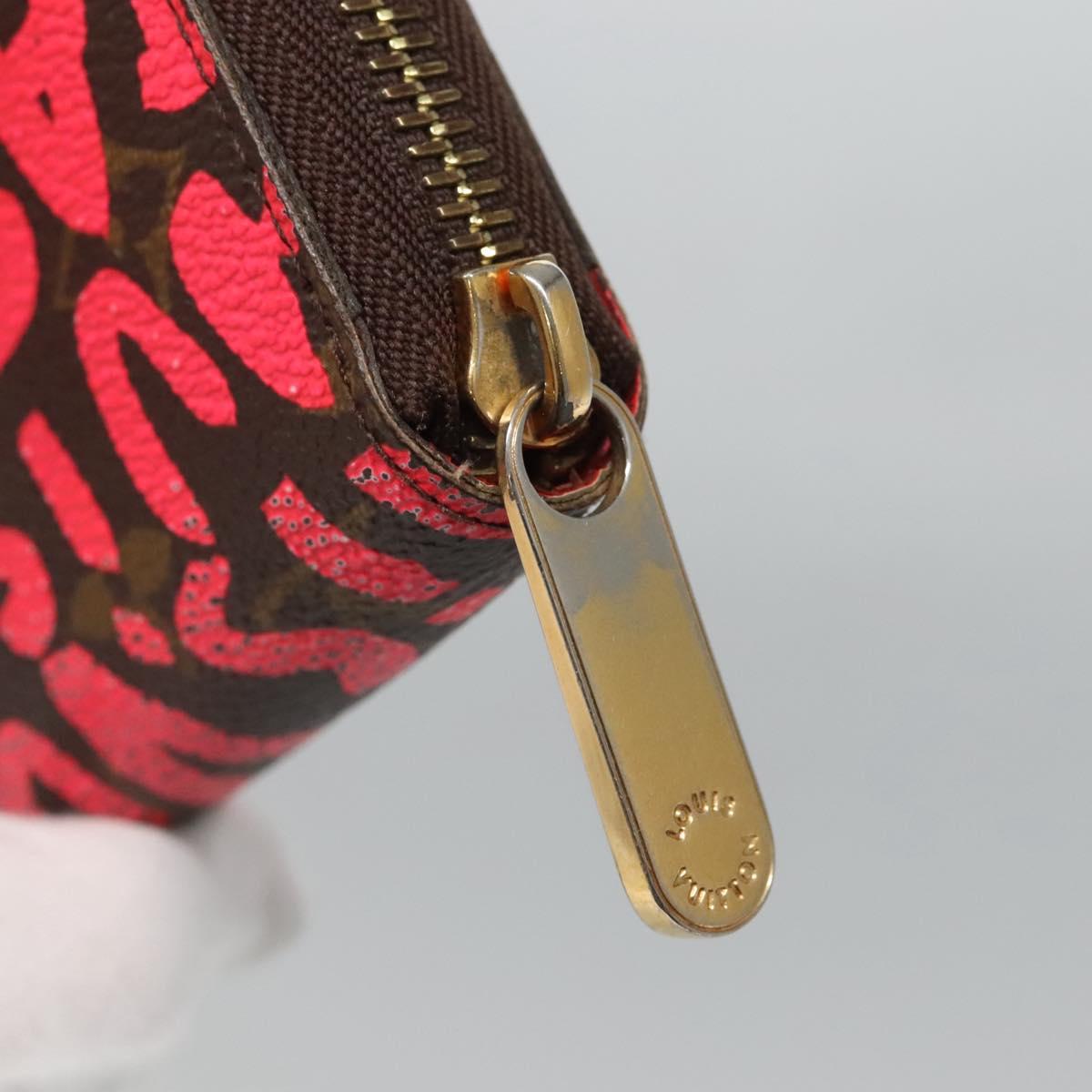 Louis Vuitton Zippy wallet, Pink, Canvas, wallet