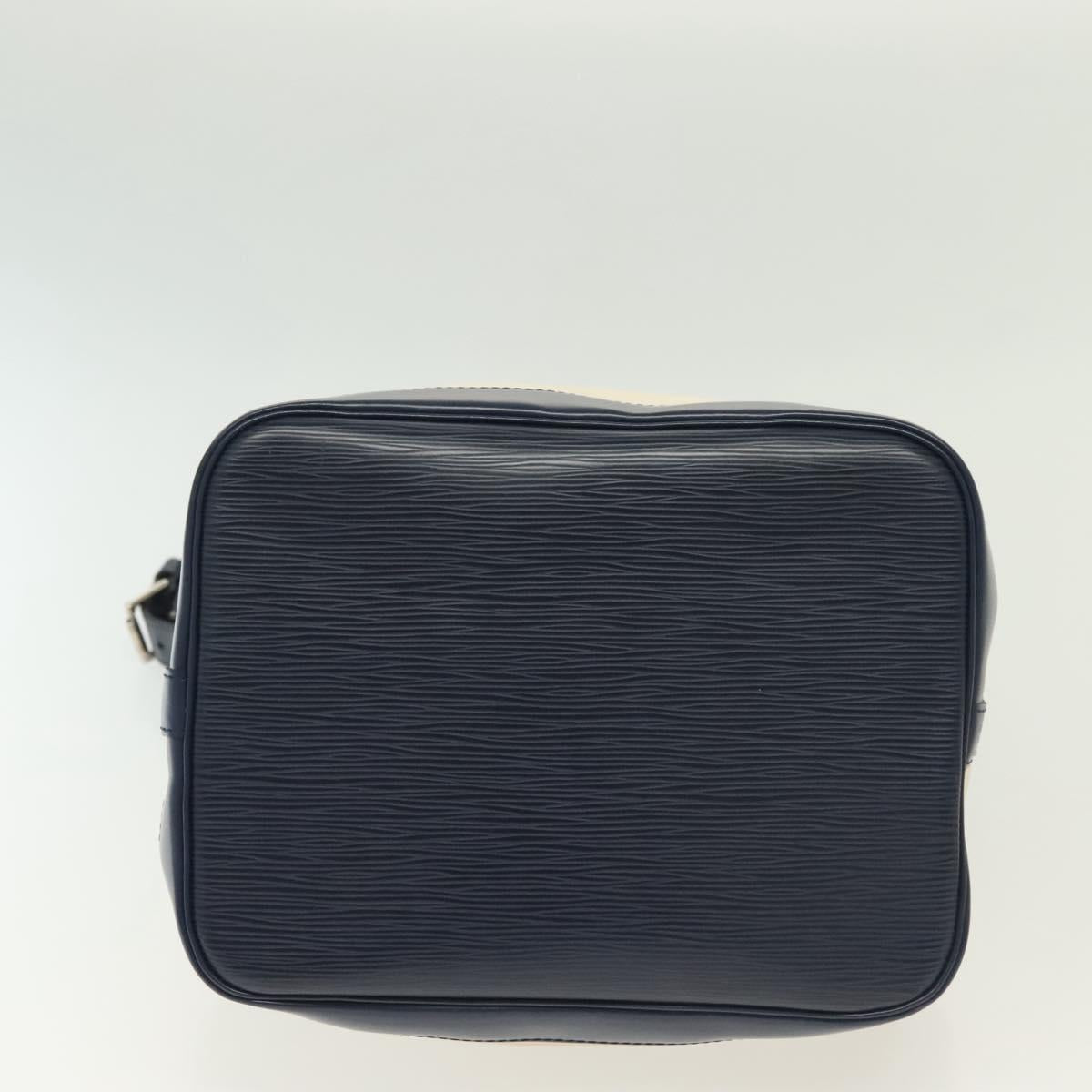 Louis Vuitton Petit Noé, White, Leather, shoulder