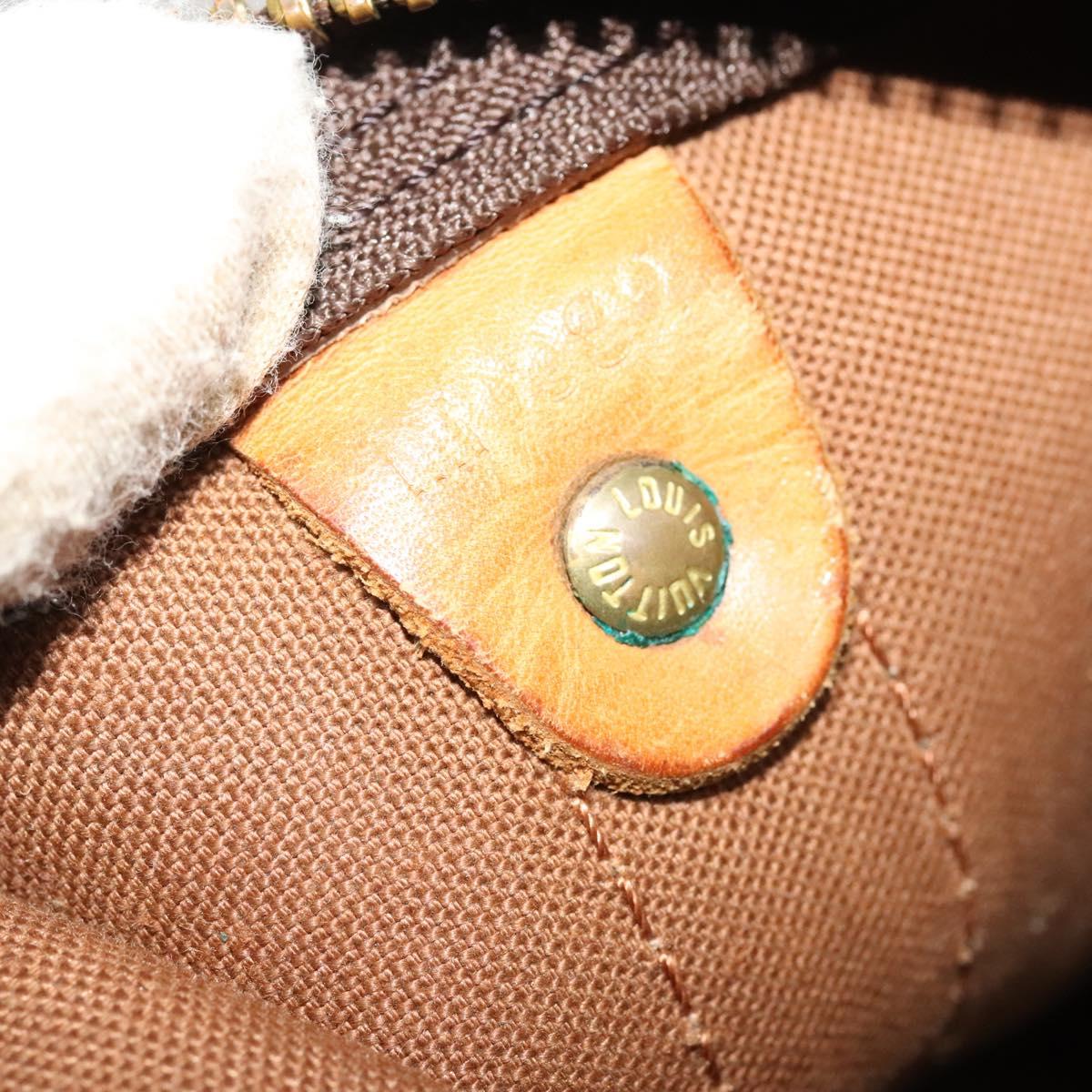 Louis Vuitton Keepall 60, Brown, Canvas, travel