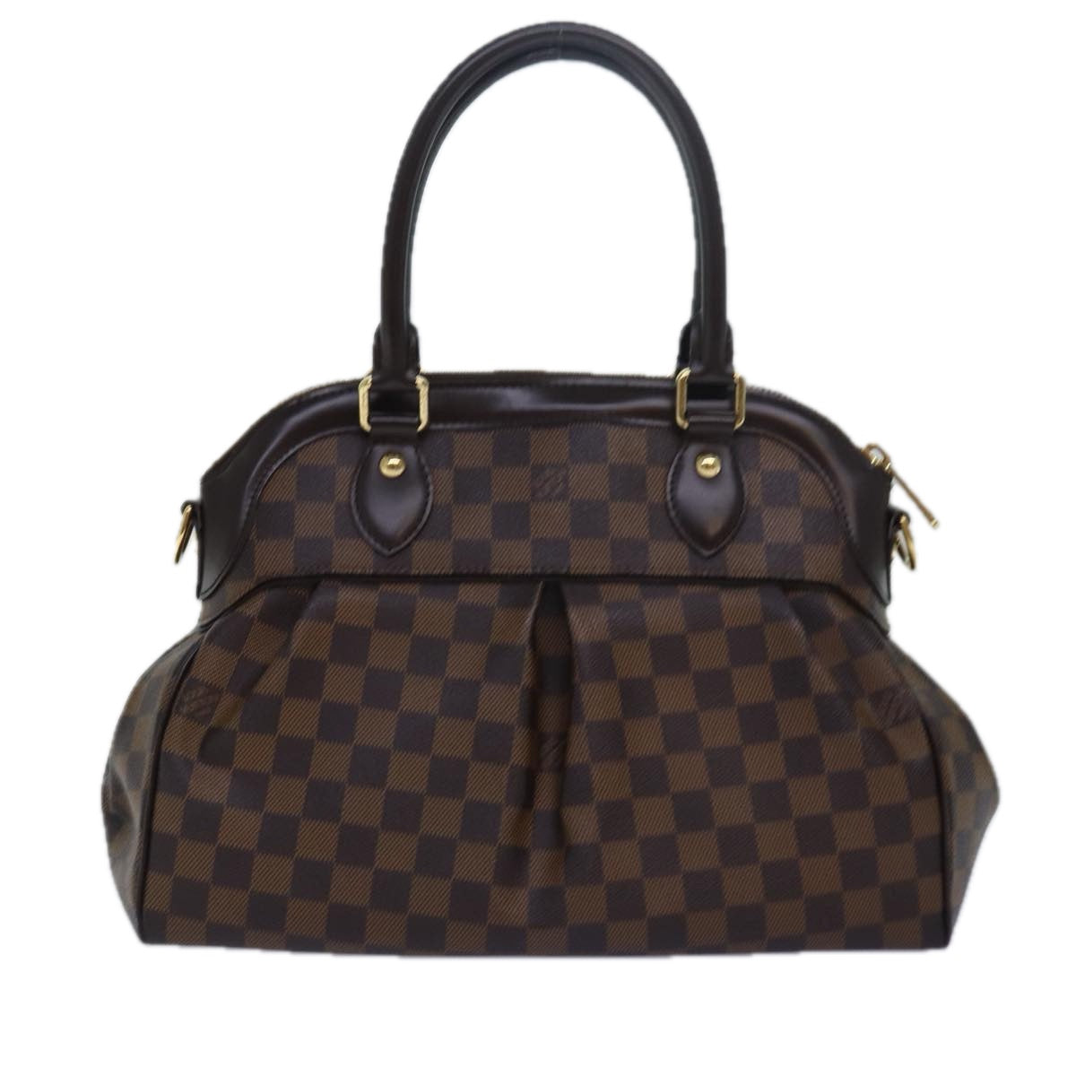 Louis Vuitton Trevi, Brown, Canvas, handbag