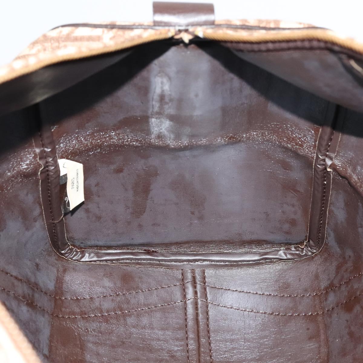 Dior Boston, Brown, Canvas, travel