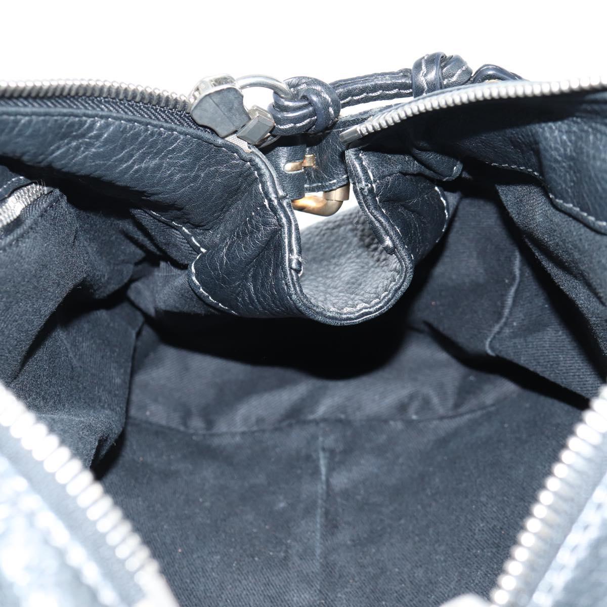 Chloé Paddington, Black, Leather, handbag