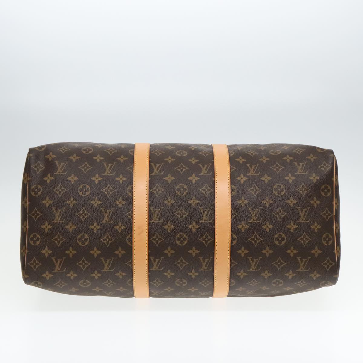 Louis Vuitton Keepall 50, Brown, Canvas, travel