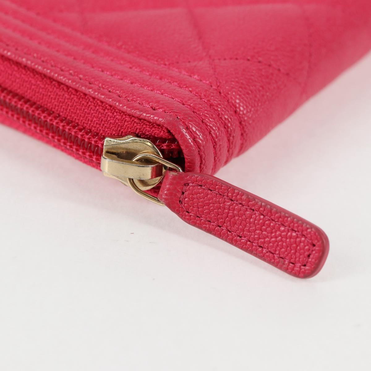 Chanel Boy, Pink, Leather, wallet